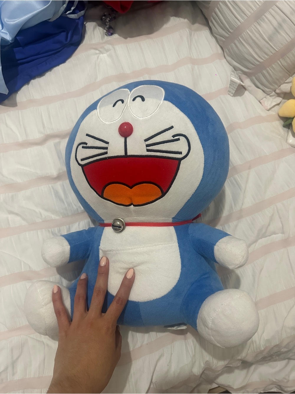 Blue Plush Toy - Cute Cartoon Companion